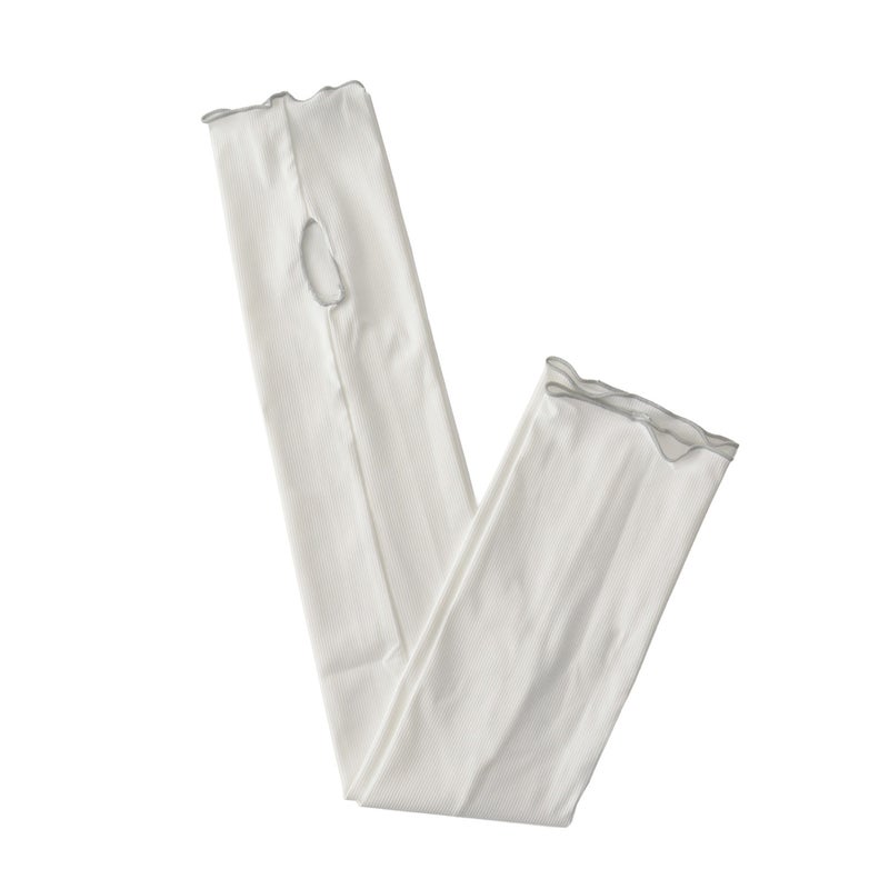 リブメロー 冷感 UVカット ゆったり アームカバー