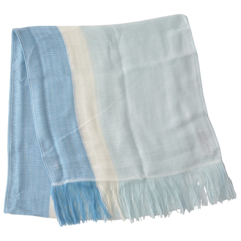 今治 ガーゼ UVカット ラインカラー マフラー