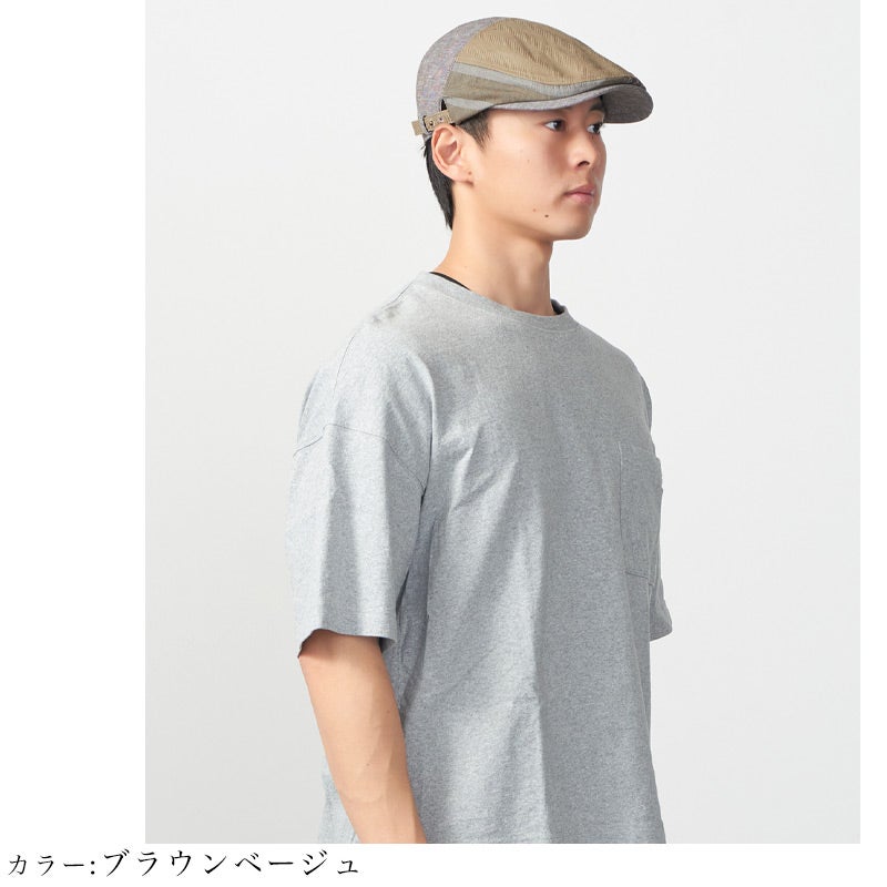 FUURIN パッチワーク 吸水速乾 ハンチング