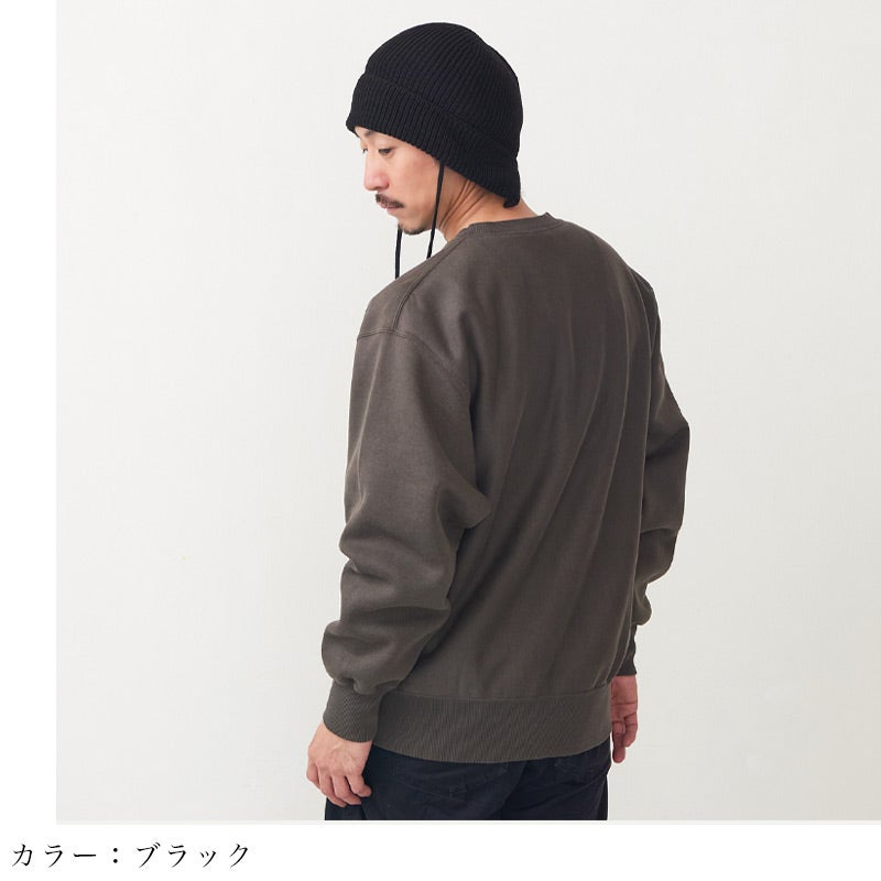 CHARM RIB ひも付き スリット ニット ビーニー ワッチ